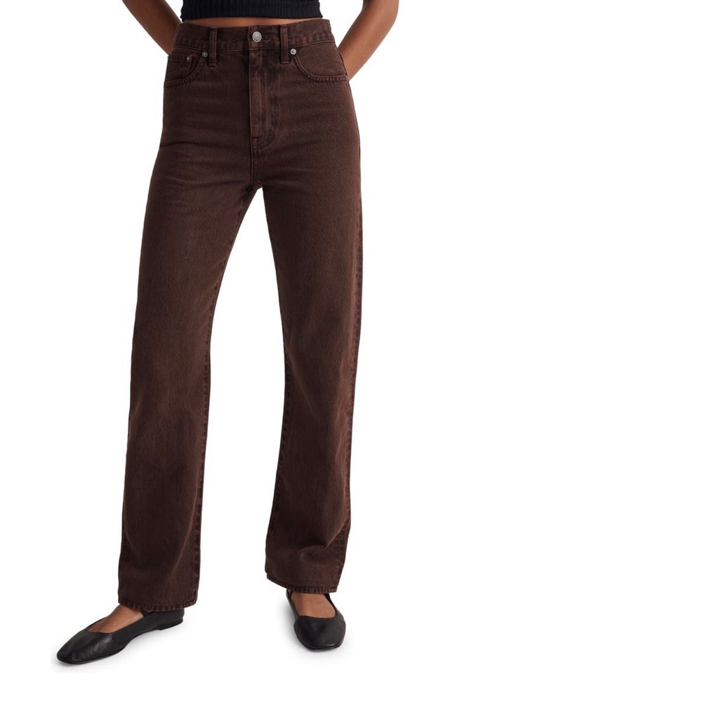 Madewell 90’s Garment Dyed Straight Jean